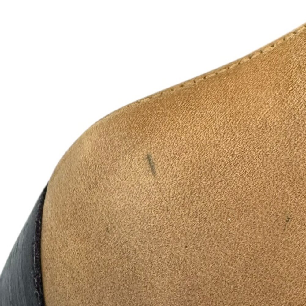 Acne Studios Pistol Nubuck Leather Ankle Boots Tan Brown Italy Women’s Size 8.5 - Picture 10 of 14